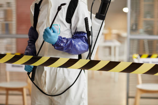 Professional Biohazard technician working in Fairfield, IA
